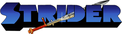 Strider logo for NES
